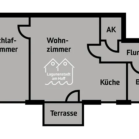 Lagunenstadt Am Haff - 125 Yarn Apartman Ueckermünde